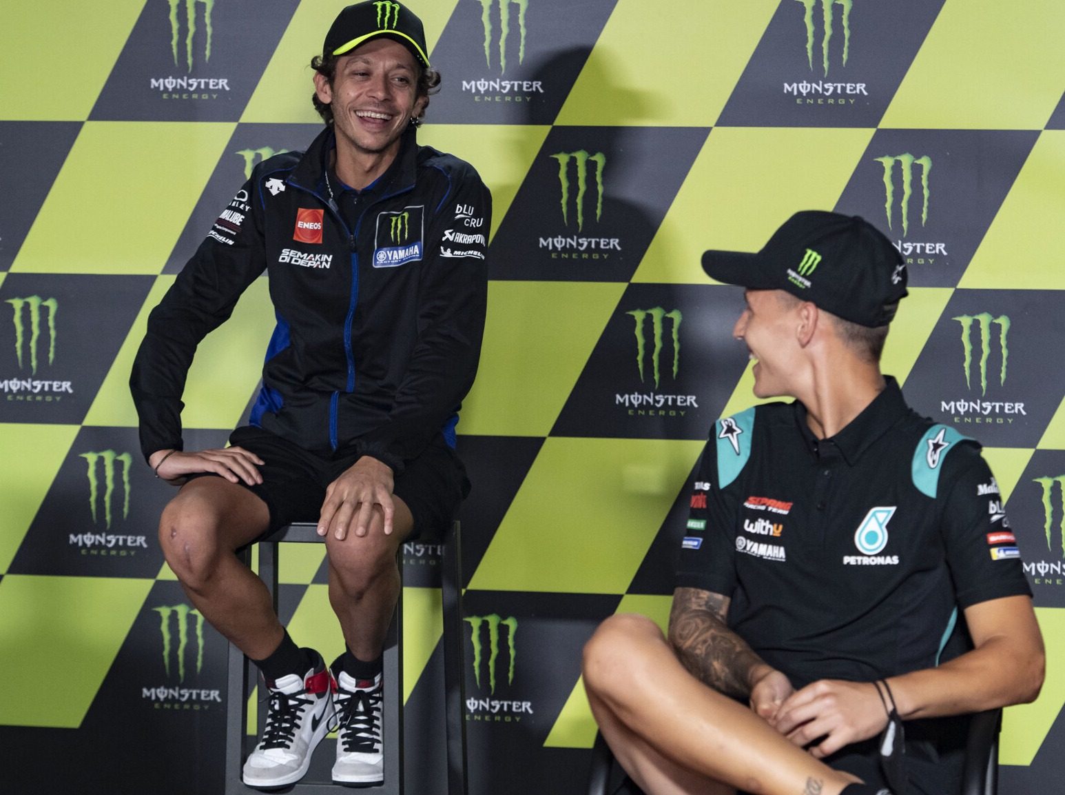 Valentino Rossi und Fabio Quartararo tauschen 2021 die Plätze
