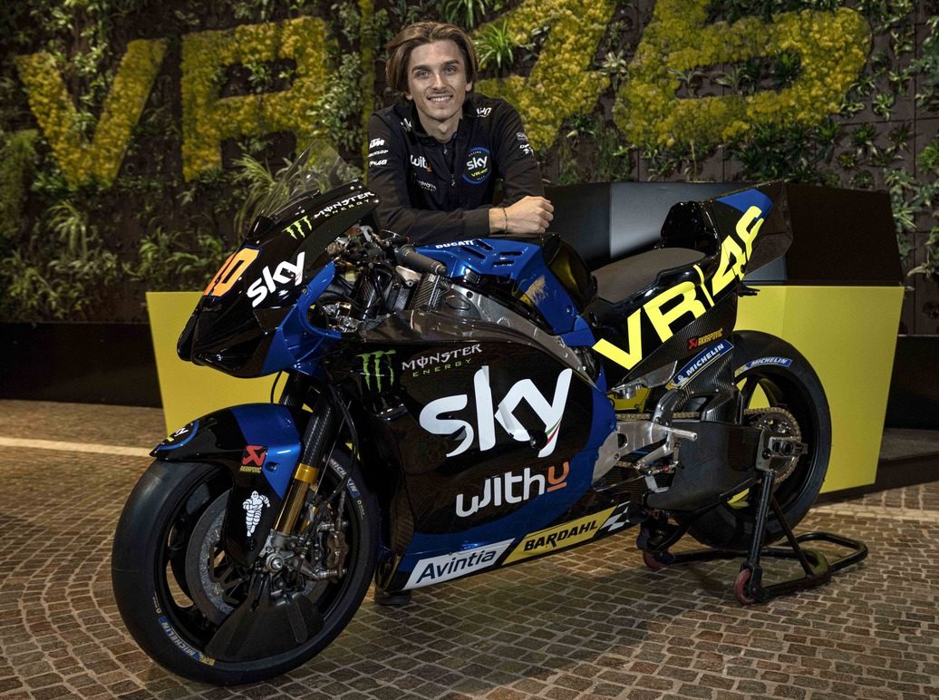 Luca Marini bringt die VR46-Lackierung in die MotoGP