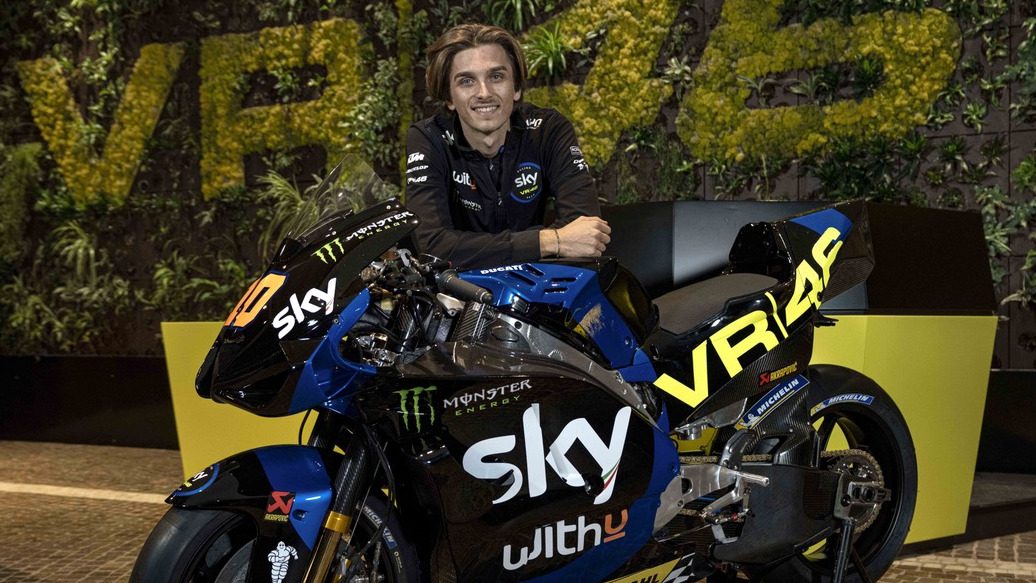 Luca Marini bringt die VR46-Lackierung in die MotoGP