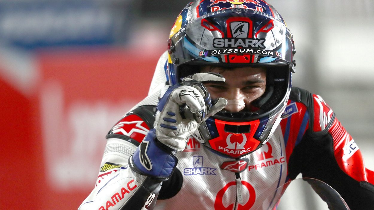 Jorge Martin feierte im zweiten MotoGP-Rennen sein erstes Podest.