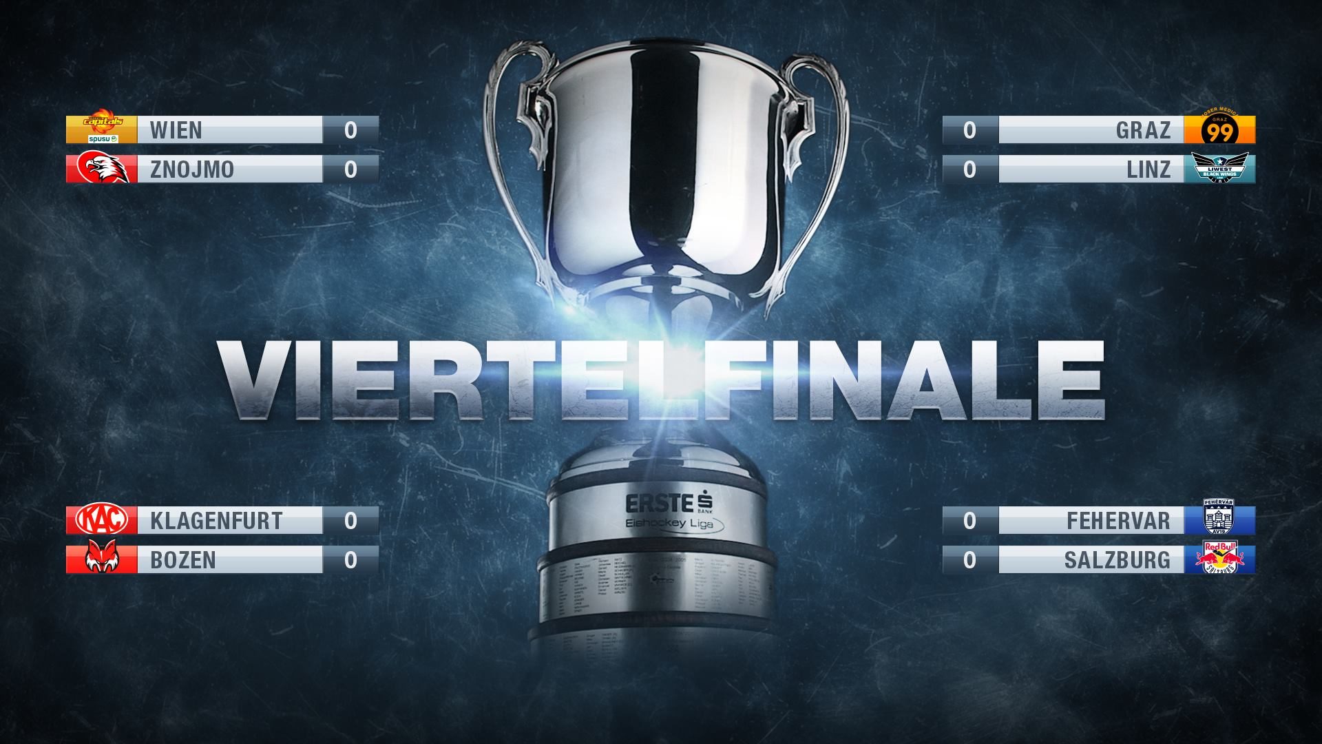 Playoffs Die Viertelfinal-Duelle der Erste Bank Eishockey Liga