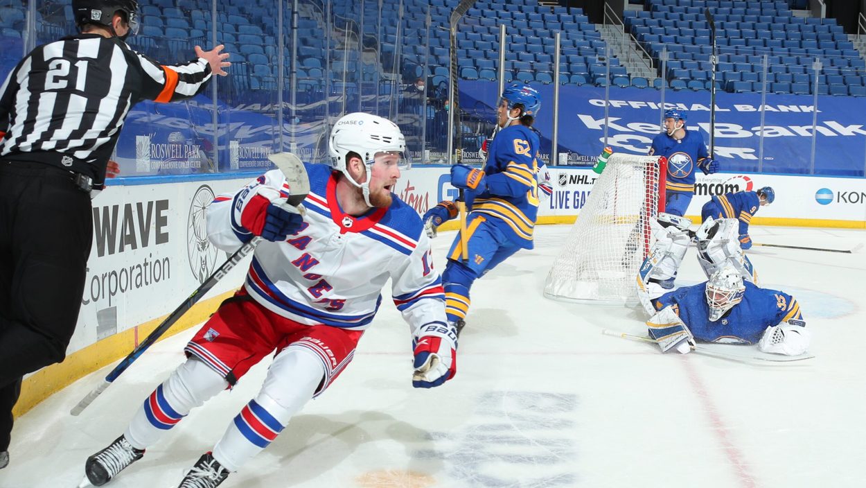 Alexis Lafreniere, NHL; New York Rangers; Eishockey