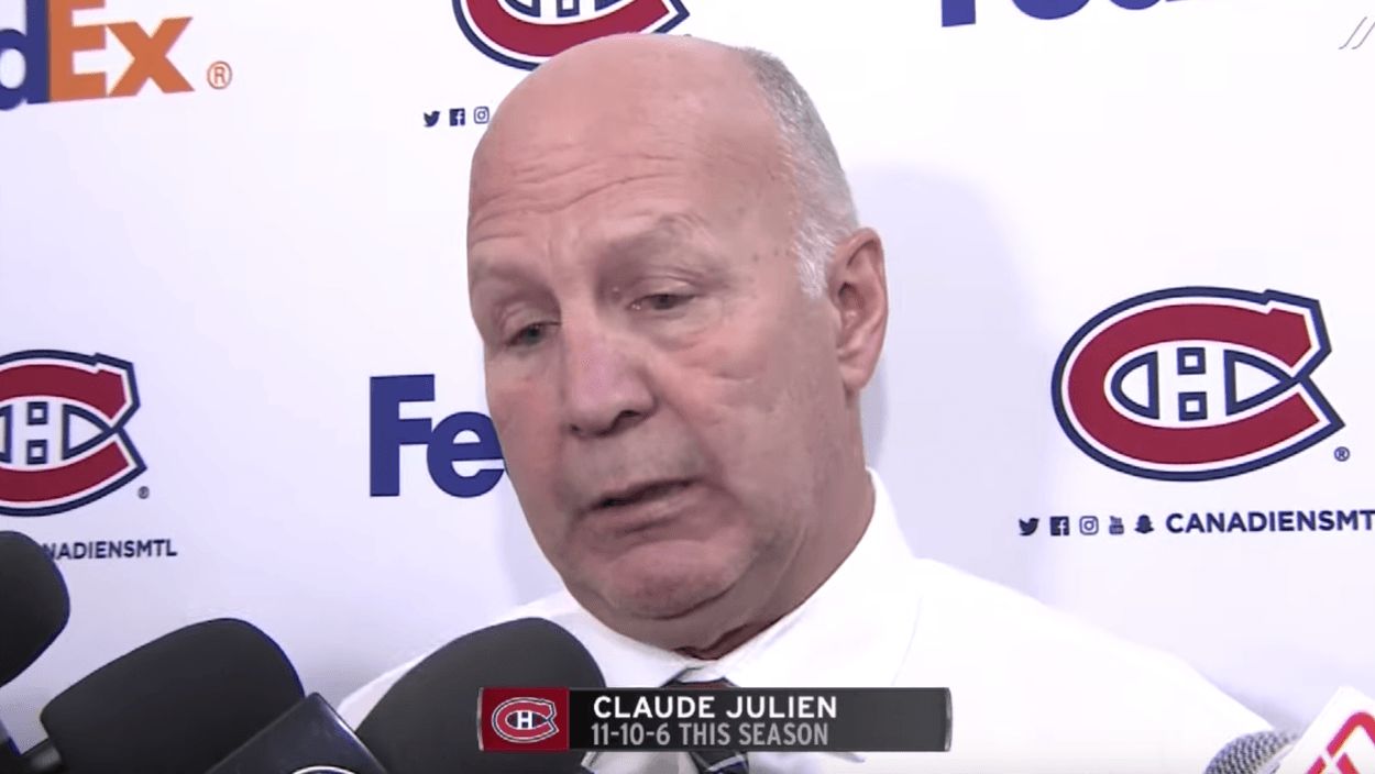 Claude Julien muss Strafe zahlen