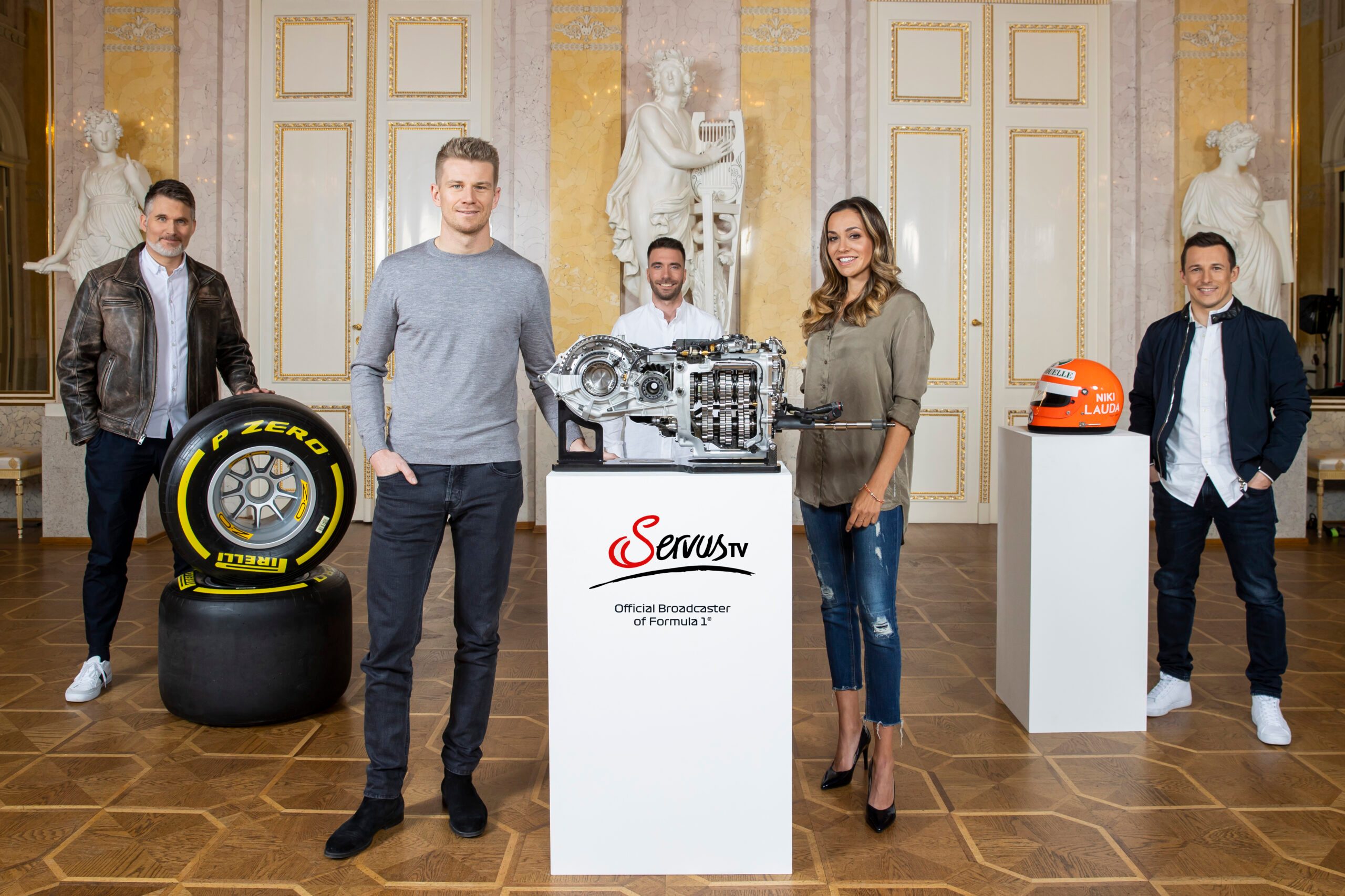 Nico Hülkenberg und Christian Klien als Formel-1-Experten bei ServusTV