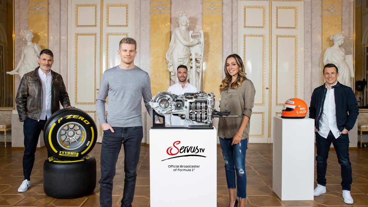 Nico Hülkenberg und Christian Klien als Formel-1-Experten bei ServusTV