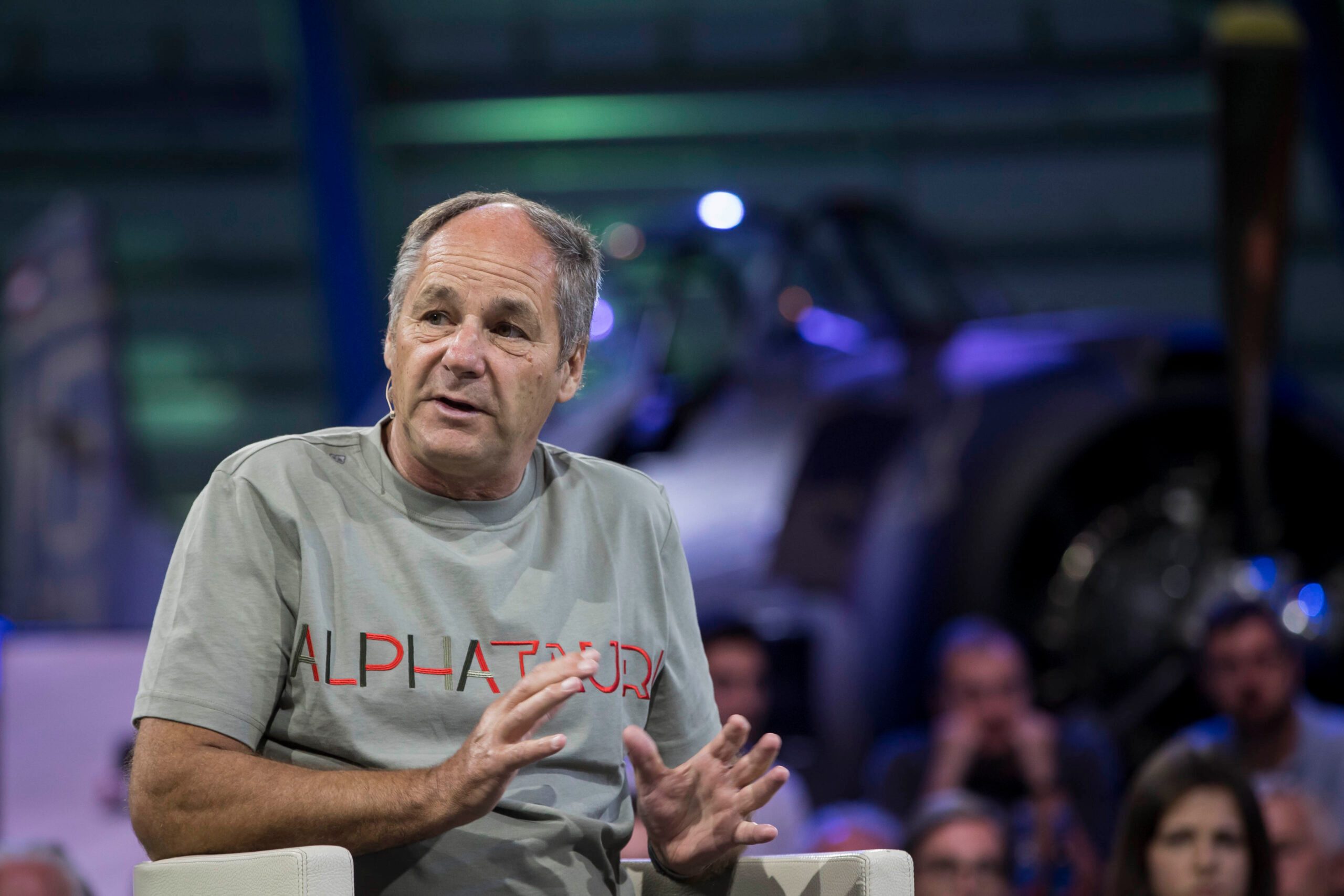 Gerhard Berger during Servus TV's Sport and Talk at the Hangar-7 in Salzburg, Austria on 13th of July 2020