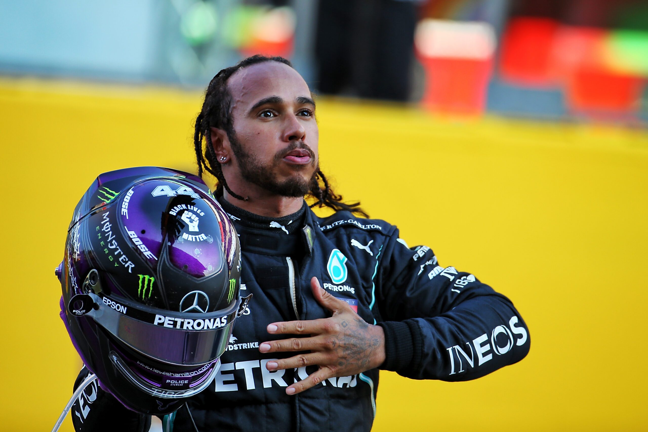 MUGELLO,ITALY,13.SEP.20 - MOTORSPORTS, FORMULA 1 - Grand Prix of Tuscany, Mugello circuit. Image shows Lewis Hamilton (GBR/ Mercedes). Photo: GEPA pictures/ XPB Images/ Batchelor - ATTENTION - COPYRIGHT FOR AUSTRIAN CLIENTS ONLY