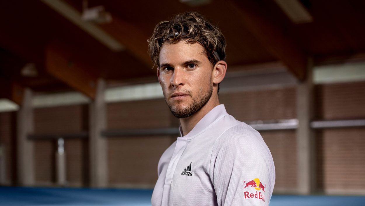 Dominic Thiem of Austria poses for a portrait in Baden, Austria on June 29, 2020 // Samo Vidic/Red Bull Content Pool // SI202007020076 // Usage for editorial use only //