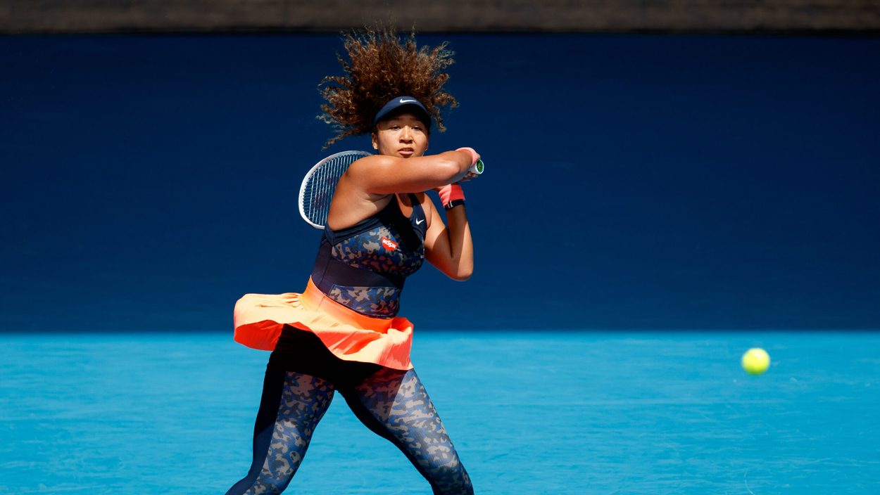 MELBOURNE,AUSTRALIA,16.FEB.21 - TENNIS - WTA Tour, Grand Slam, Australian Open. Image shows Naomi Osaka (JPN).
