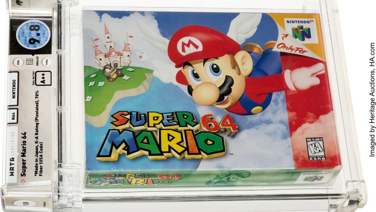 Super Mario für 1,56 Millionen Dollar versteigert