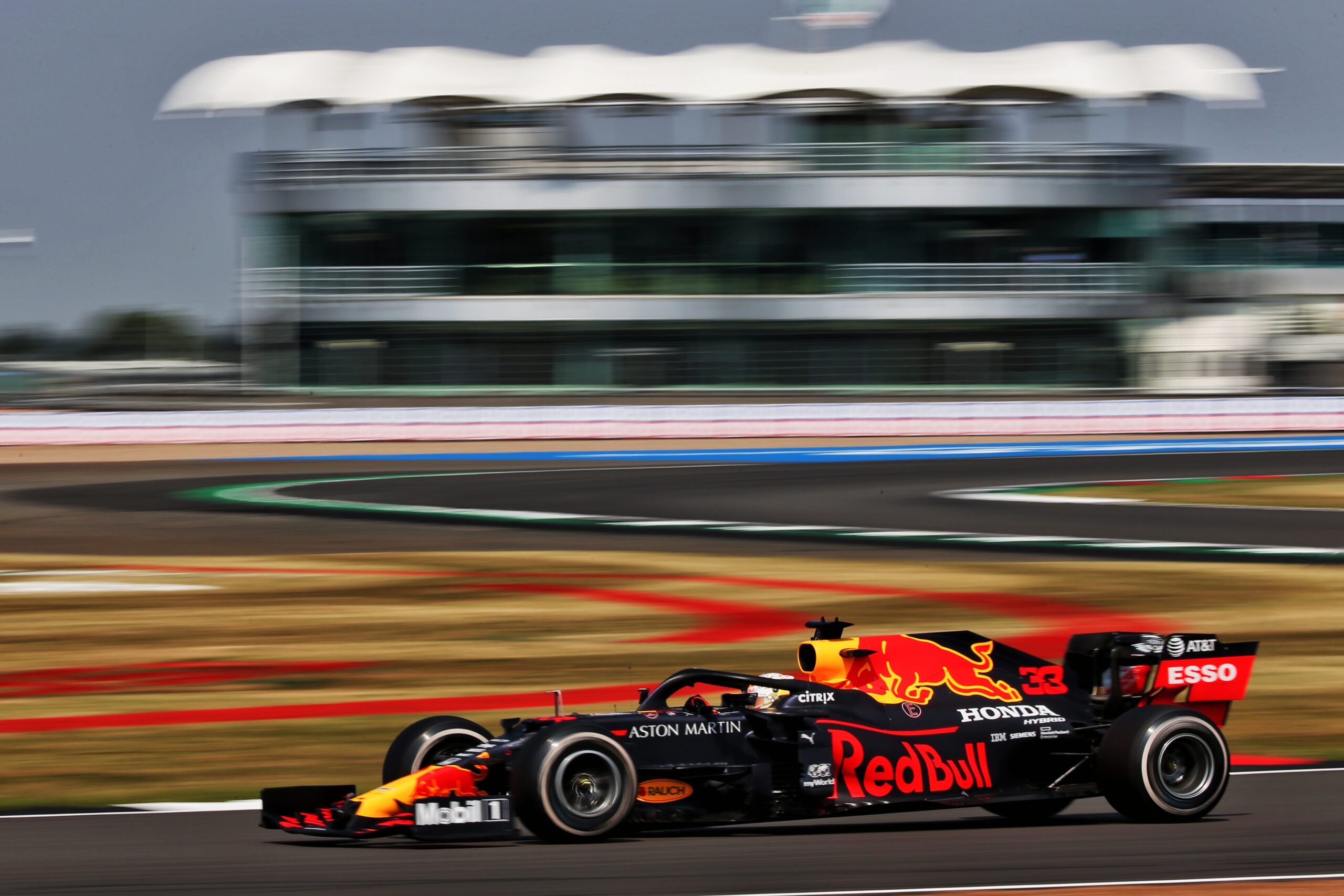 SILVERSTONE,ENGLAND,09.AUG.20 - MOTORSPORTS, FORMULA 1 - 70th Anniversary Grand Prix, Silverstone Circuit. Image shows Max Verstappen (NED/ Red Bull Racing).
