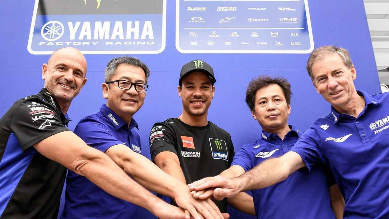 Franco Morbidelli verstärkt ab Misano das Yamaha-Werksteam.
