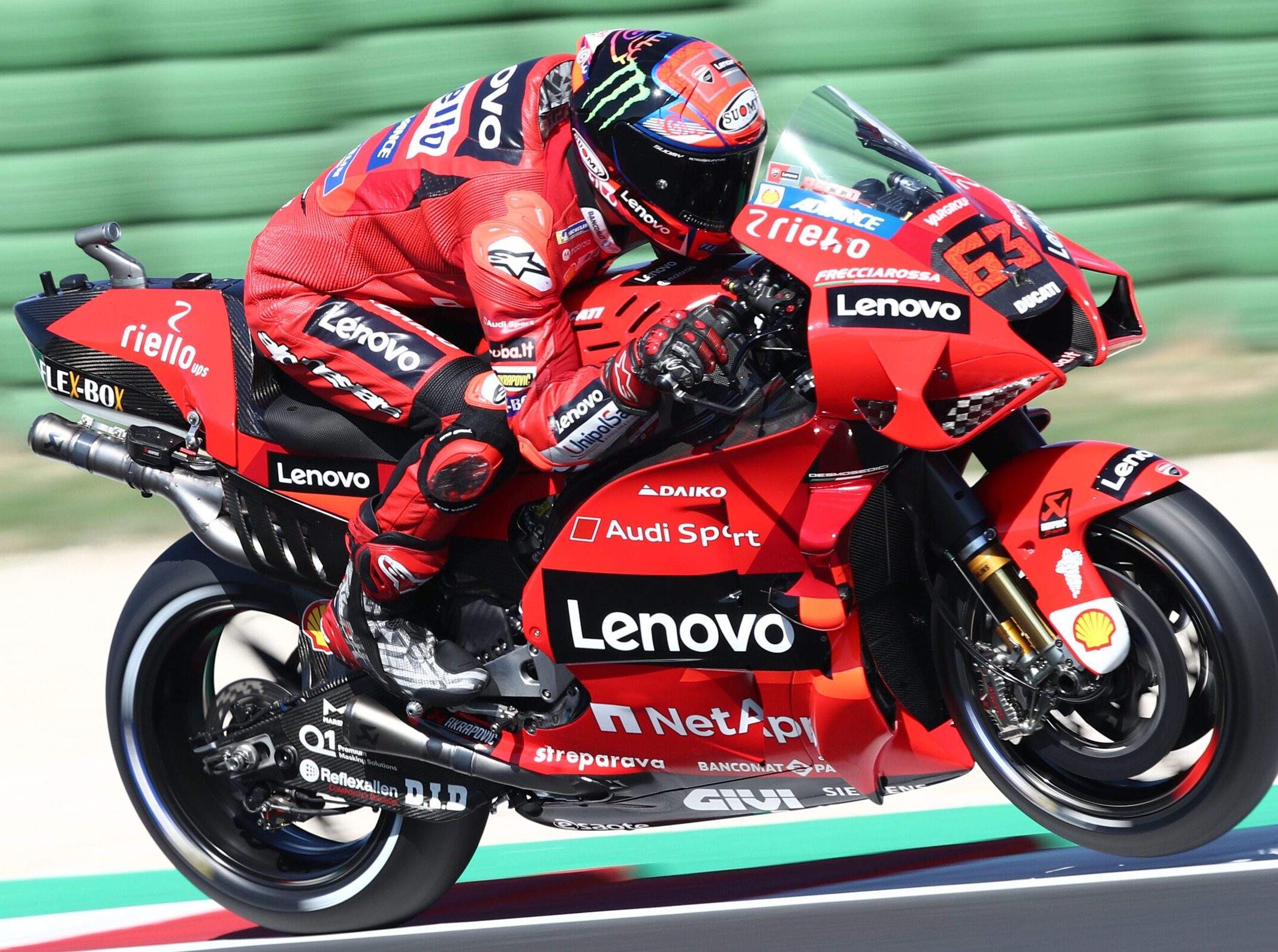 MotoGP-Qualifying Misano Back-to-Back-Pole für Bagnaia - Rossi nach Sturz 23.