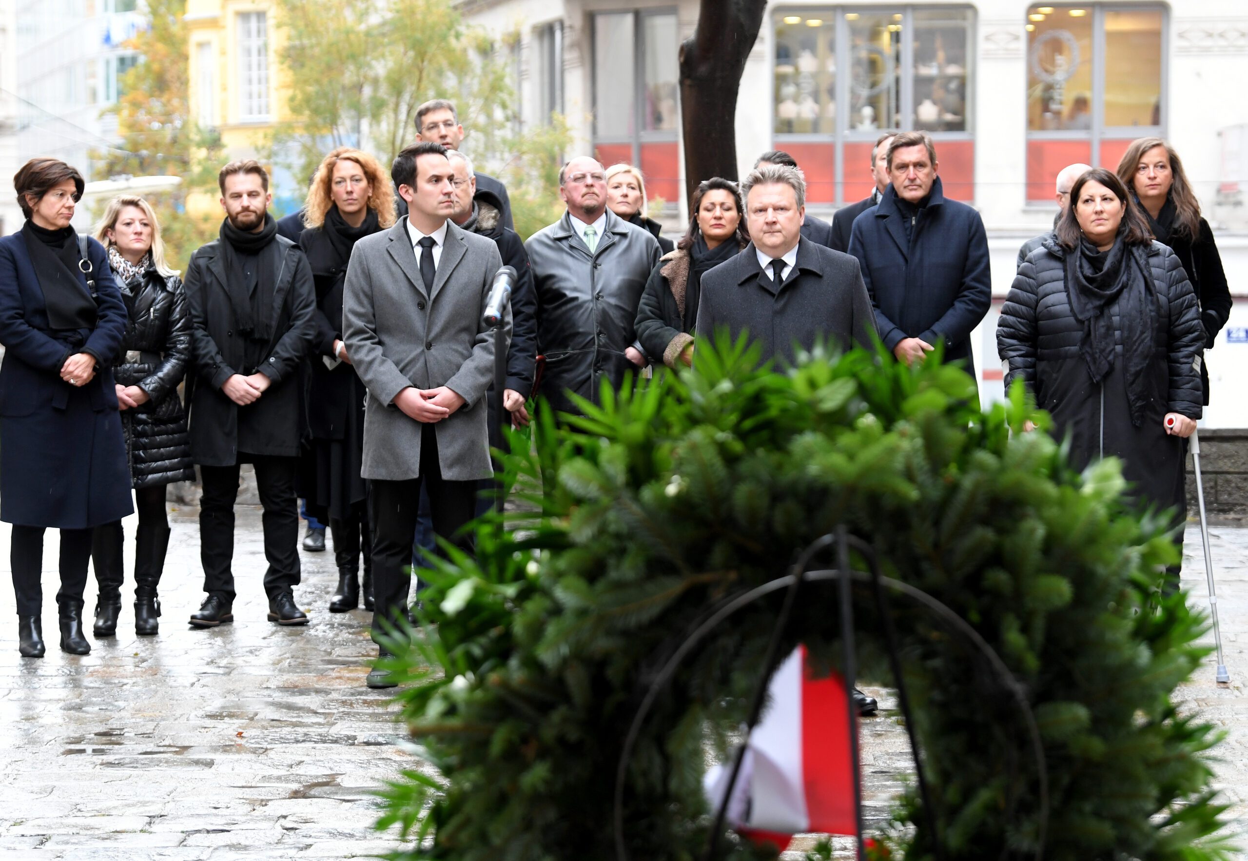 Terror in Wien: Stadt gedachte der Opfer des Anschlags