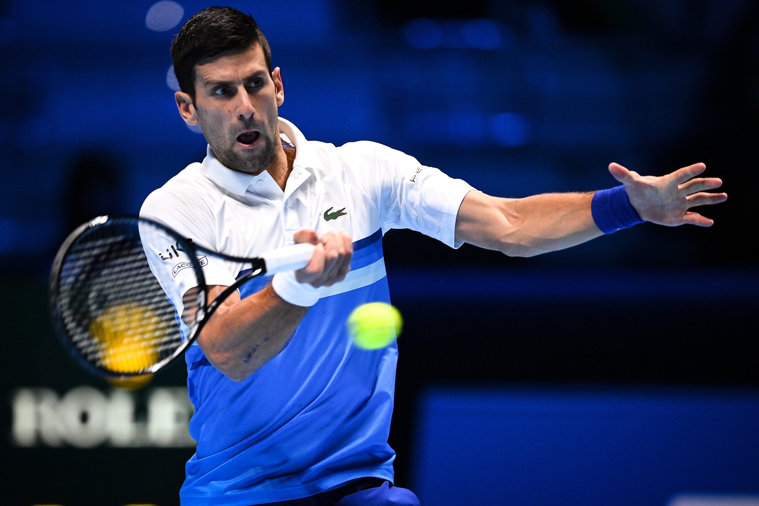 TURIN,ITALY,15.NOV.21 - TENNIS - ATP Finals. Image shows Novak Djokovic (SRB).