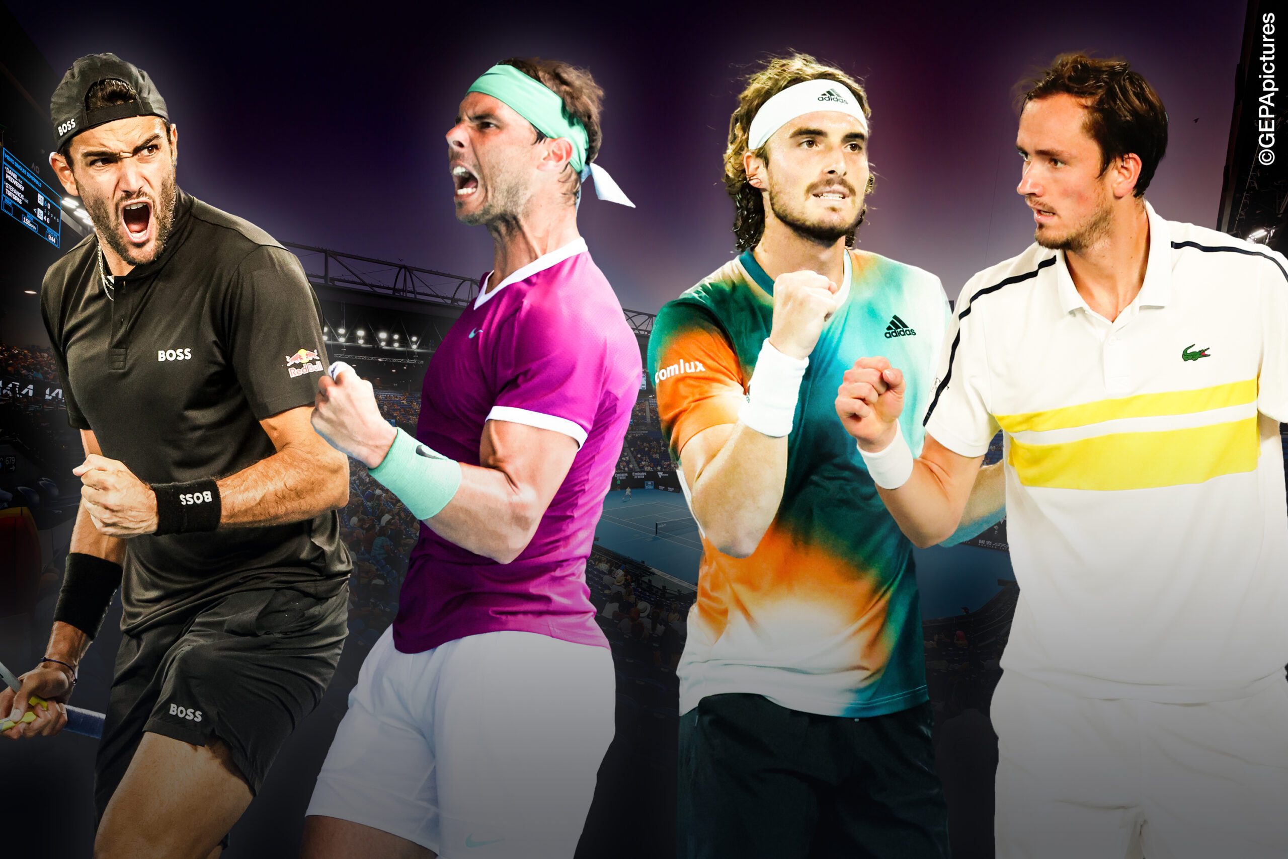 Australian Open: Beide Herren-Halbfinals live bei ServusTV.