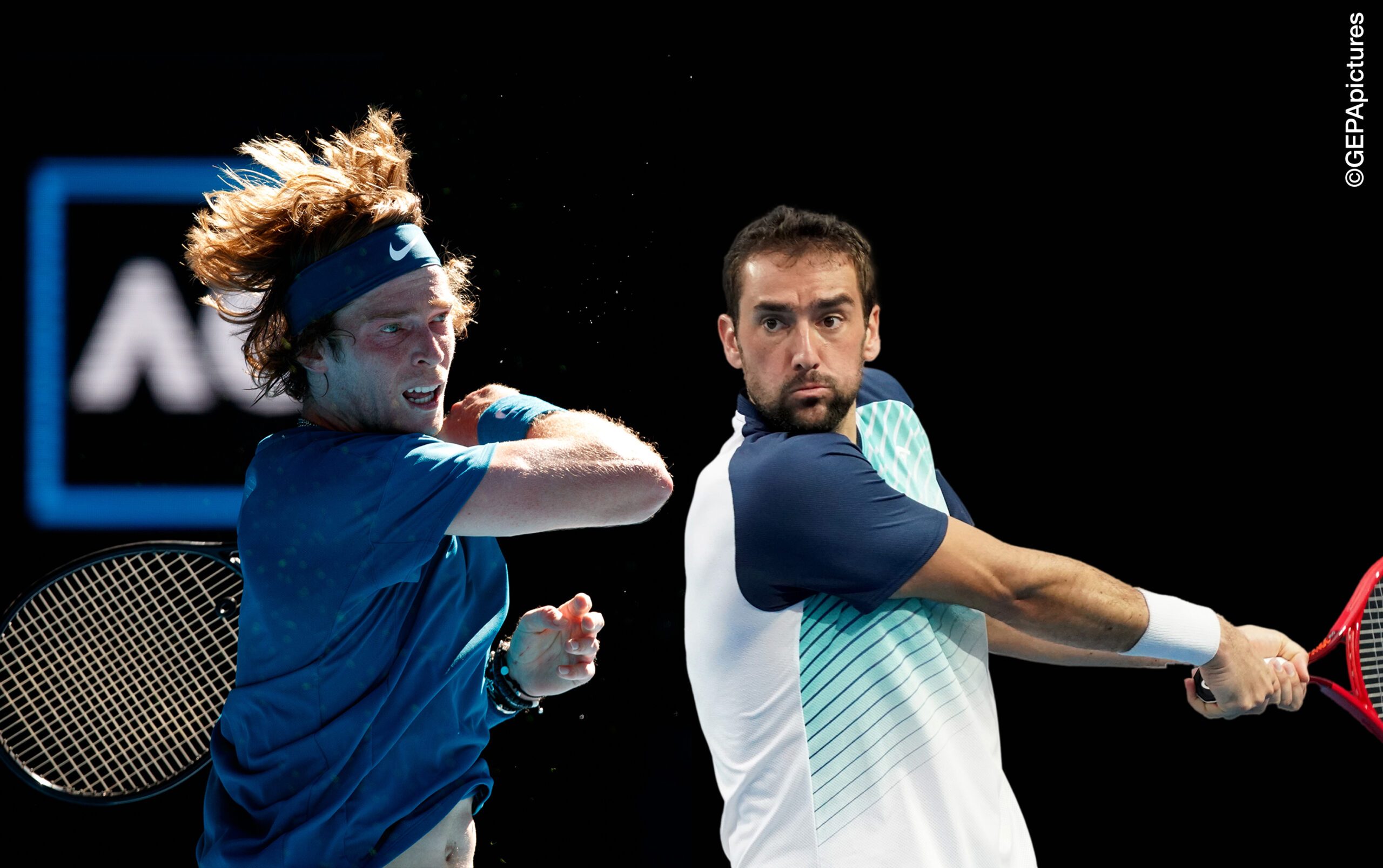 Australian Open: Andrey Rublev vs. Marin Cilic live bei ServusTV.