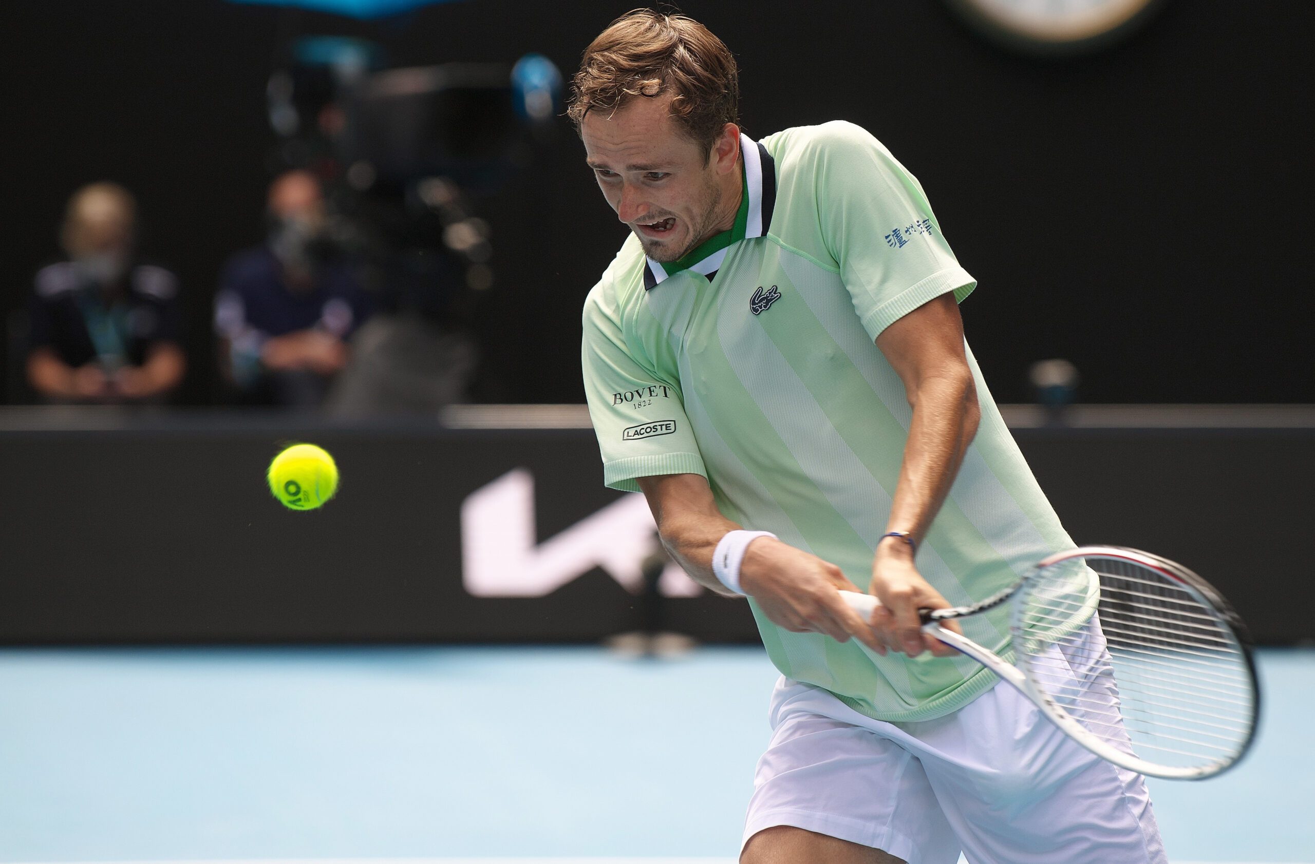 MELBOURNE,AUSTRALIA,19.JAN.22 - TENNIS - ATP World Tour, Grand Slam, Australian Open. Image shows Daniil Medvedev (RUS).