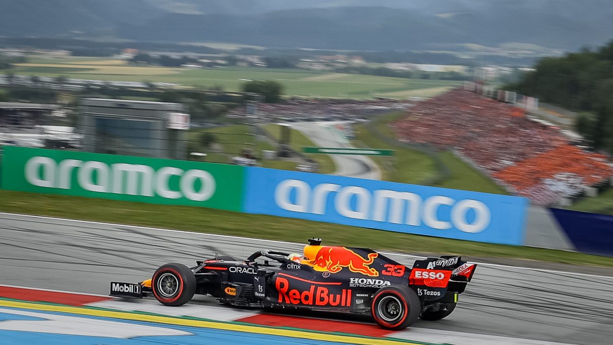 SPIELBERG,AUSTRIA,04.JUL.21 - MOTORSPORTS, FORMULA 1 - Grand Prix of Austria, Red Bull Ring. Image shows Max Verstappen (NED/ Red Bull Racing).