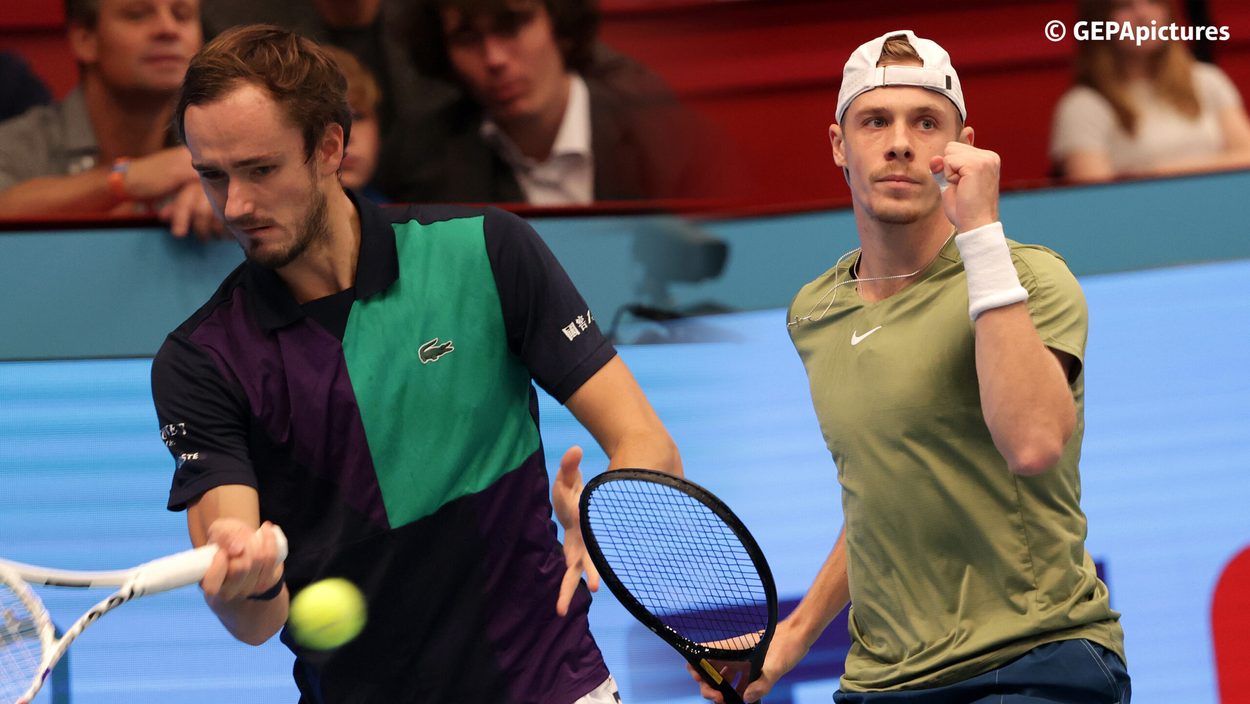 VIENNA,AUSTRIA,26.OCT.22 - TENNIS - ATP World Tour, Erste Bank Open. Image shows Daniil Medvedev (RUS).