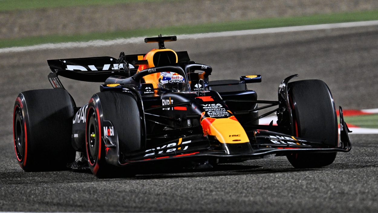 SAKHIR, BAHRAIN, 02. MAR. 24 - MOTORSPORTS, FORMULA 1 - Grand Prix of Bahrain, Bahrain International Circuit. Image shows Max Verstappen (NLD/Red Bull Racing).
